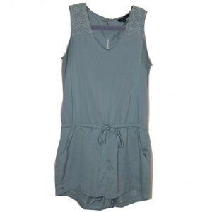 Brand New Women's Banana Republic Blue Sleeveless Romper